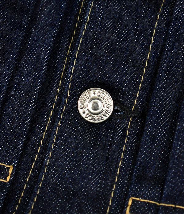 デラックスウエア (DELUXEWARE) FIRST MODEL JACKET ワンウォッシュ デニムジャケット ジージャン ファーストモデル DX4015