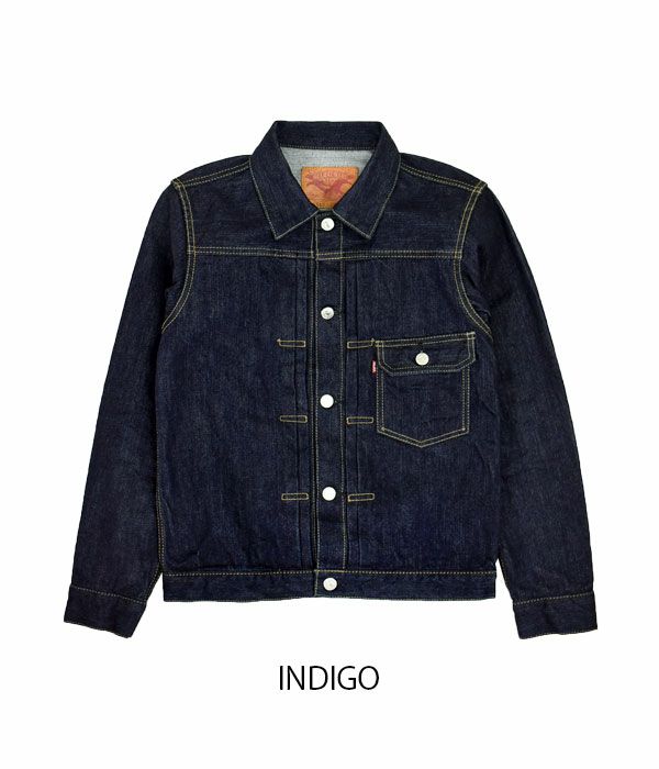 デラックスウエア (DELUXEWARE) FIRST MODEL JACKET ワンウォッシュ デニムジャケット ジージャン ファーストモデル DX4015 INDIGO