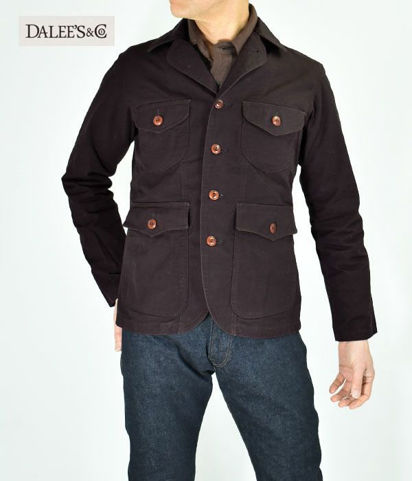 ダリーズ (DALEE'S&Co) TICK.SR チックジャケット... 10s Sack Jacket スプリングジャケット コットンジャケット TICK.SR