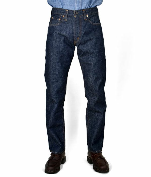 リゾルト (RESOLUTE) 712 モデル ワンウォッシュ ストレート デニムパンツ ウエストサイズ：W26-34