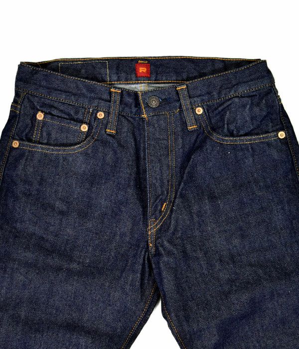 リゾルト (RESOLUTE) 712 モデル ワンウォッシュ ストレート デニムパンツ ウエストサイズ：W26-34