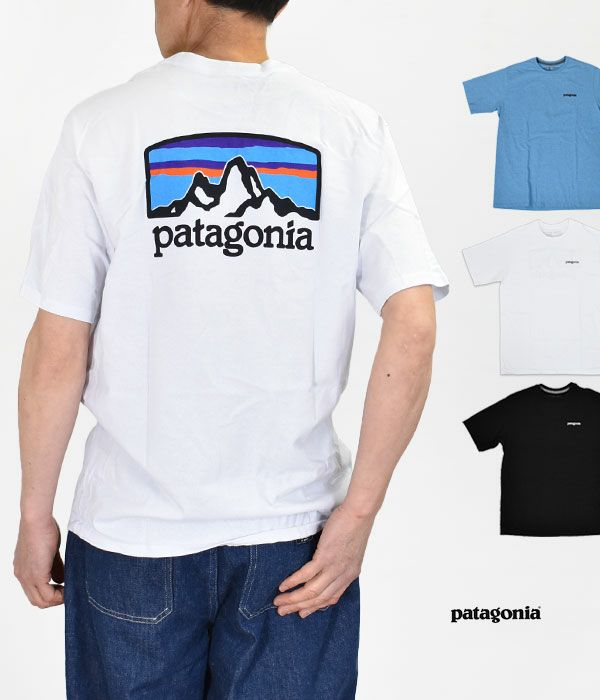 パタゴニア (PATAGONIA) M'S FITZ ROY HORIZONS RESPONSIBILI-TEE 半袖プリントTシャツ 38501
