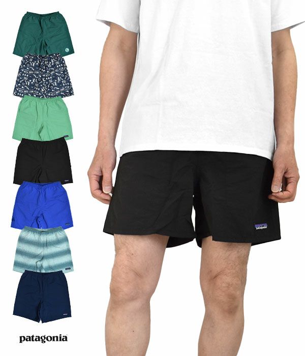 パタゴニア (PATAGONIA) メンズ バギーズ ロングショーツ 7インチ Men's Baggies Longs-7 ショートパンツ (18cm) 58035