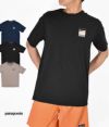 パタゴニア (PATAGONIA) M'S ALPINE ICON REGENERATIVE ORGANIC CERTIFIED COTTON T-SHIRT 半袖プリントTシャツ 37400