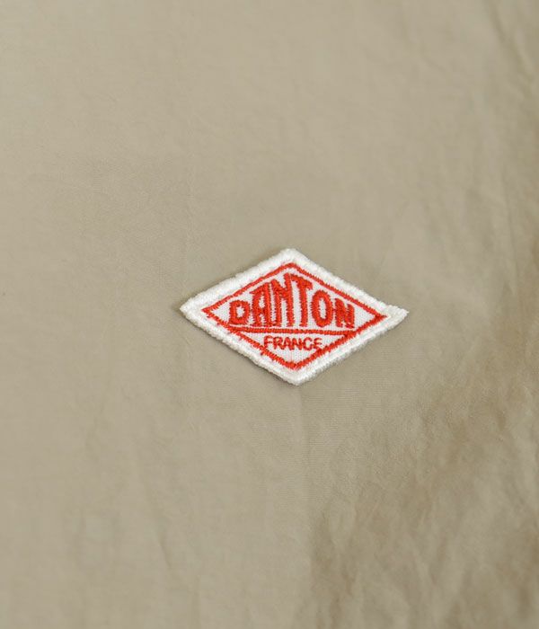 ダントン (DANTON) STN ROUND NECK SHIRT 長袖ラウンドネックシャツ　ナイロンシャツ ジャケット DT-B0033STN