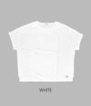 オーチバル/オーシバル (ORCIVAL) WIDE BOAT NECK P.O SHORT SLEEVE 半袖Tシャツ ワイドボートネックT RC-9255 WHITE