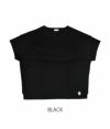 オーチバル/オーシバル (ORCIVAL) WIDE BOAT NECK P.O SHORT SLEEVE 半袖Tシャツ ワイドボートネックT RC-9255 BLACK