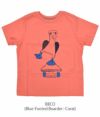 パタゴニア (PATAGONIA) BABY REGENERATIVE ORGANIC CERTIFIED COTTON GRAPHIC T-SHIRT ベビー キッズ 半袖プリントTシャ 60388  BBCO(Blue-Footed Boarder : Coral)