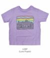 パタゴニア (PATAGONIA) BABY REGENERATIVE ORGANIC CERTIFIED COTTON FITZ ROY SKIES T-SHIRT ベビー キッズ 半袖プリントTシャツ 60420 LUNP(Lune Purple)