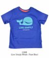 パタゴニア (PATAGONIA) BABY REGENERATIVE ORGANIC CERTIFIED COTTON LIVE SIMPLY T-SHIRT ベビー キッズ 半袖プリントTシャツ 60381 LSWB(Live Simply Whale : Float Blue)