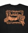 デラックスウエア (DELUXEWARE) PROHIBITION 半袖プリントTシャツ DXT-2202