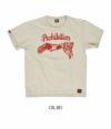 デラックスウエア (DELUXEWARE) PROHIBITION 半袖プリントTシャツ DXT-2202 OIL.BEI