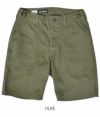 フリーホイーラーズ (FREEWHEELERS) MOTOR PSYCLONE GARAGE SERIES “ GARAGE CREW” WORK SHORTS ショーツ ショートパンツ 2225018  OLIVE