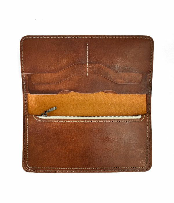 トップジミー (TOP JIMMY) -LEATHER LONG WALLET OIL FINISH- トップジミー オリジナル 長財布
