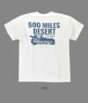 デラックスウエア (DELUXEWARE) 500MILE 半袖プリントTシャツ SDL-2202　WHI