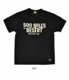 デラックスウエア (DELUXEWARE) 500MILE 半袖プリントTシャツ SDL-2202　BLK