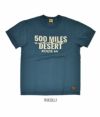 デラックスウエア (DELUXEWARE) 500MILE 半袖プリントTシャツ SDL-2202　INK.BLU