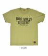 デラックスウエア (DELUXEWARE) 500MILE 半袖プリントTシャツ SDL-2202　SP.GRN