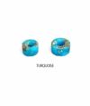 ラリースミス (LARRY SMITH) SPIDER WEB TURQUOISE BEAD Set of 2 アクセサリー パーツ TURQUOISE