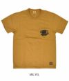 デラックスウエア (DELUXEWARE) LOSANGELES 半袖プリントTシャツ SDL-2203  MIL.YEL