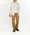 ウエアハウス (WAREHOUSE) BROWN DUCK DOUBLE WORK PANTS ワークハ&#12442;ンツ 1219