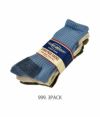 トイズマッコイ (TOYS McCOY) 3-PACK BOOTS SOCKS ブーツソックス 3足セット 靴下 TMA2209 999. 3PACK