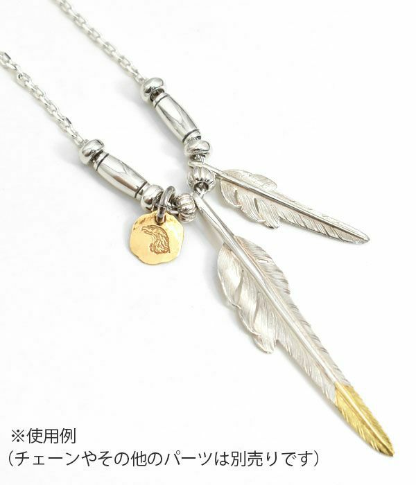 ラリースミス (LARRY SMITH) 18K GOLD EAGLE HEAD PENDANT イーグル 