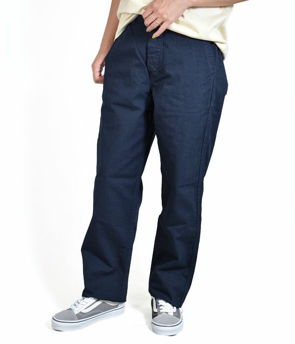 オアスロウ (orSlow) FRENCH WORK PANTS (UNISEX) コットンワークパンツ 03-5000