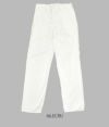オアスロウ (orSlow) FRENCH WORK PANTS (UNISEX) コットンワークパンツ 03-5000 66.ECRU