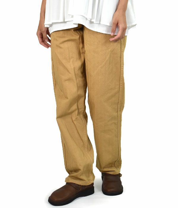 オアスロウ (orSlow) FRENCH WORK PANTS (UNISEX) コットンワークパンツ 03-5000