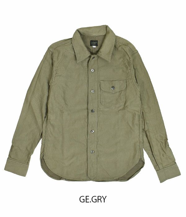 ダリーズ (DALEE'S&Co) Jelico...20s Jelico shirt 長袖コットンシャツ Jelico  GE.GRY
