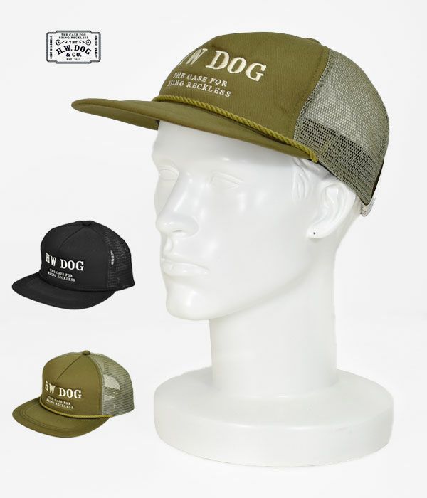 ザ エイチ ダブリュー ドッグ アンド カンパニー (THE H.W.DOG＆CO.) MESH CAP 22SS キャップ 帽子 D-00683