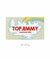 トップジミー (TOP JIMMY) ORIGINAL SHOP STICKER -rainbow- ショップステッカー ベージュ