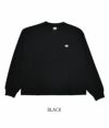 ダントン (DANTON) WOMEN'S CREW NECK P.O L/S 長袖Tシャツ ロンT DT-C0132 BLACK