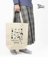 トップジミー (TOP JIMMY) OKAZAEMON TOTE BAG =M= -ぐるぐる水玉 オカザえもん- トートバッグ エコバッグ マイバッグ 岡崎