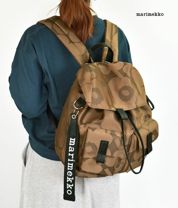 マリメッコ(marimekko)Everything Backpack L Unikko 52224-2-91204