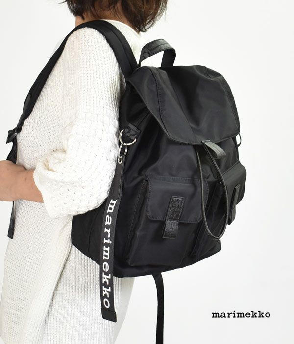 マリメッコ(marimekko)Everything Backpack L Solid 52229-2-91198