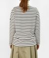 セントジェームス (SAINTJAMES) OUESSANT -BORDER- ウェッソン ボーダーロンT　バスクシャツ ボートネック 長袖Tシャツ