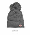 ダントン (DANTON) AWR PON KNIT CAP 帽子 ニット帽 ニットキャップ ビーニー DT-H 0117AWR CHARCOAL