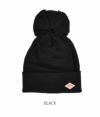 ダントン (DANTON) AWR PON KNIT CAP 帽子 ニット帽 ニットキャップ ビーニー DT-H 0117AWR BLACK