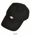 ダントン (DANTON) POLYESTER SURGE 6PANEL CAP 帽子 キャップ JD-7144PSG  BLACK