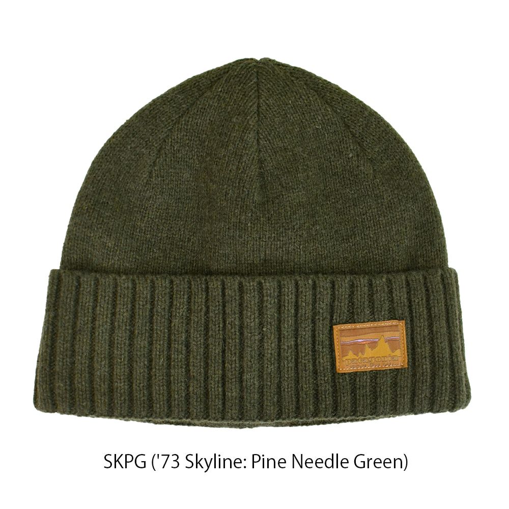 パタゴニア (PATAGONIA) ブロデオ ビーニー Brodeo Beanie 帽子 ニット帽 ニットキャップ ビーニー 29206 SKPG('73 Skyline: Pine Needle Green)