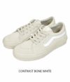 バンズ/ヴァンズ (VANS) SK8-LOW 靴 スニーカー VN0A5KXDBWQ  CONTRAST BONE WHITE