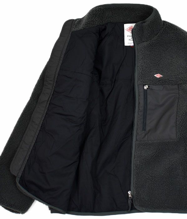 セール】ダントン (DANTON) MEN'S INSULATION STAND COLLAR BOA JACKET