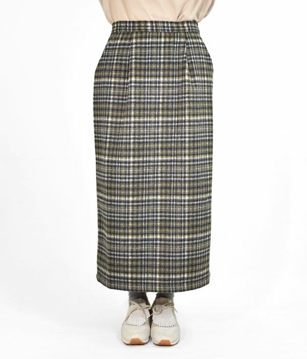 セール】ケレン(KELEN) CHECK STRAIGHT SKIRT -TOOGO- チェックIラインスカート タイトスカート LKL22FSK3  の通販ならトップジミー