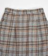 ケレン(KELEN) CHECK STRAIGHT SKIRT -TOOGO- チェックIラインスカート タイトスカート LKL22FSK3