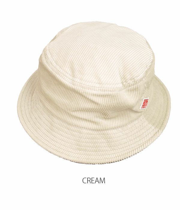 ダントン (DANTON) SCD DRAW CODE BUCKET HAT 帽子 ハット コーデュロイ DT-H0115SCD　CREAM