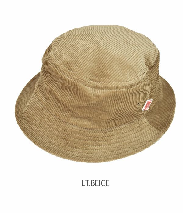 ダントン (DANTON) SCD DRAW CODE BUCKET HAT 帽子 ハット コーデュロイ DT-H0115SCD　LT.BEIGE