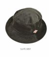 ダントン (DANTON) SCD DRAW CODE BUCKET HAT 帽子 ハット コーデュロイ DT-H0115SCD　SLATE GREY