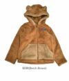 パタゴニア(PATAGONIA) BABY FURRY FRIENDS HOODY ベビー キッズ フード付きフリースジャケット 61155 BEBR(Beech Brown)